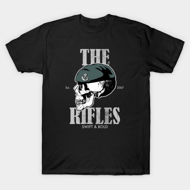 The Rifles (distressed) T-Shirt by TCP